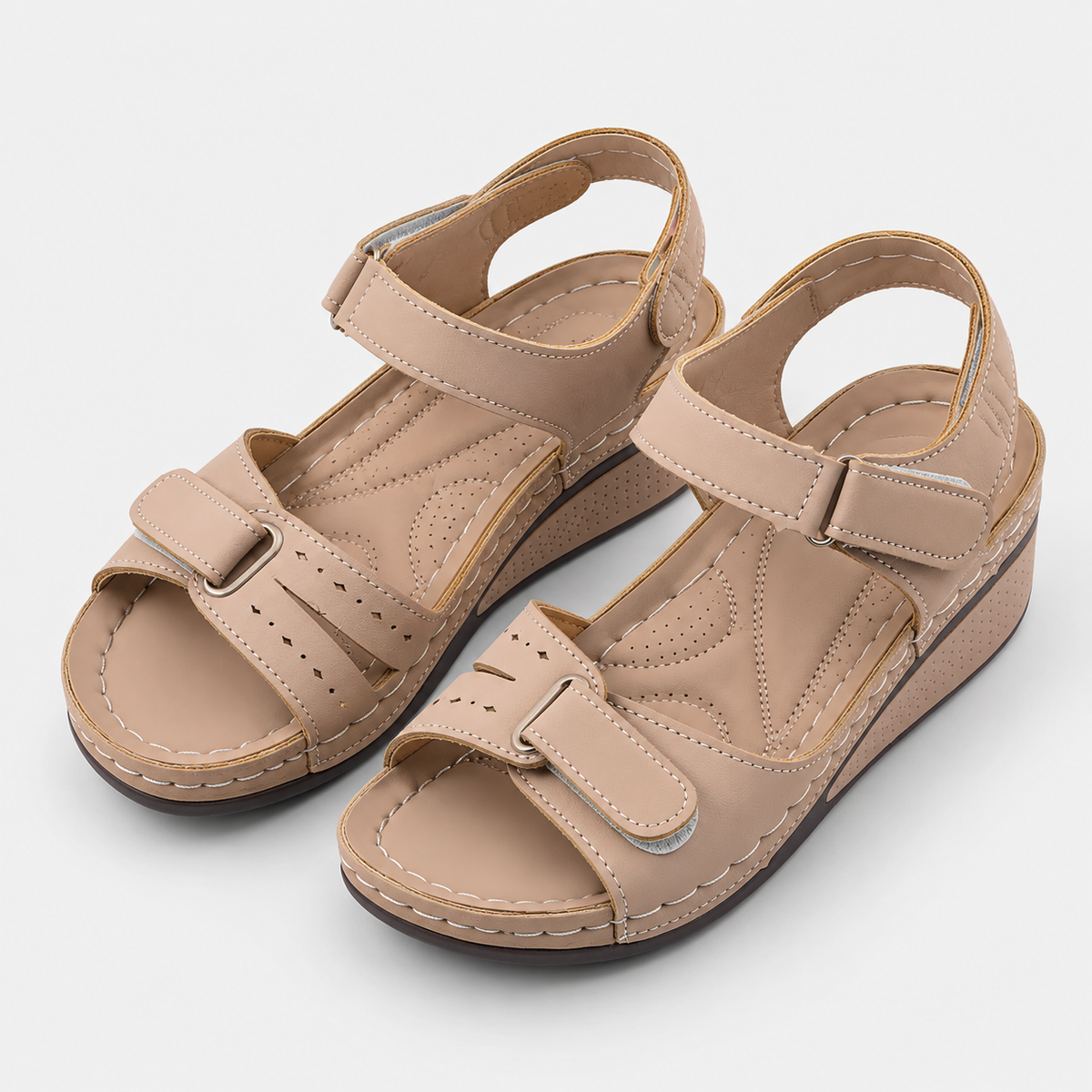 Elvane | Women's Orthopedic Sandals Cushioned Adjustable Walking Shoes