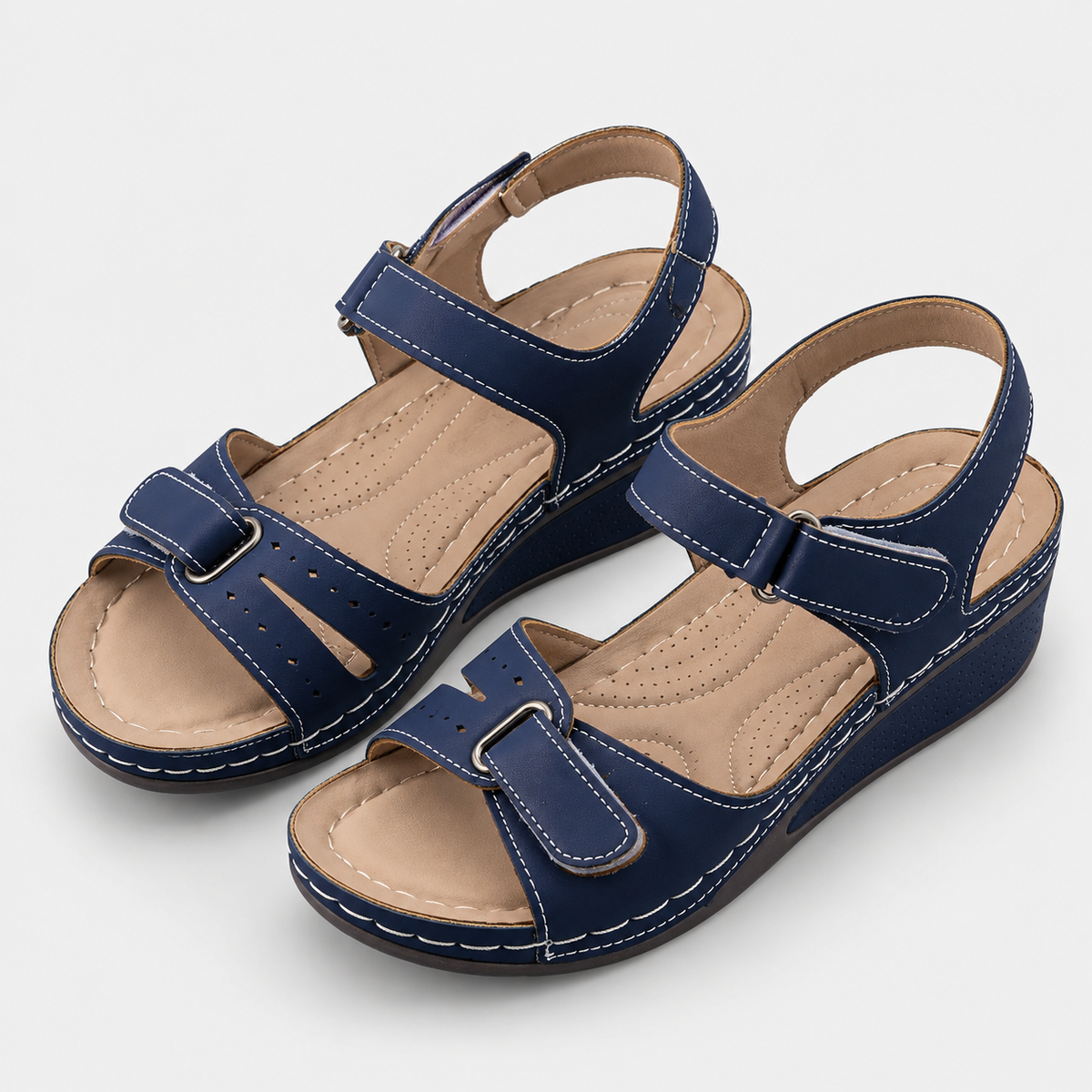 Elvane | Women's Orthopedic Sandals Cushioned Adjustable Walking Shoes
