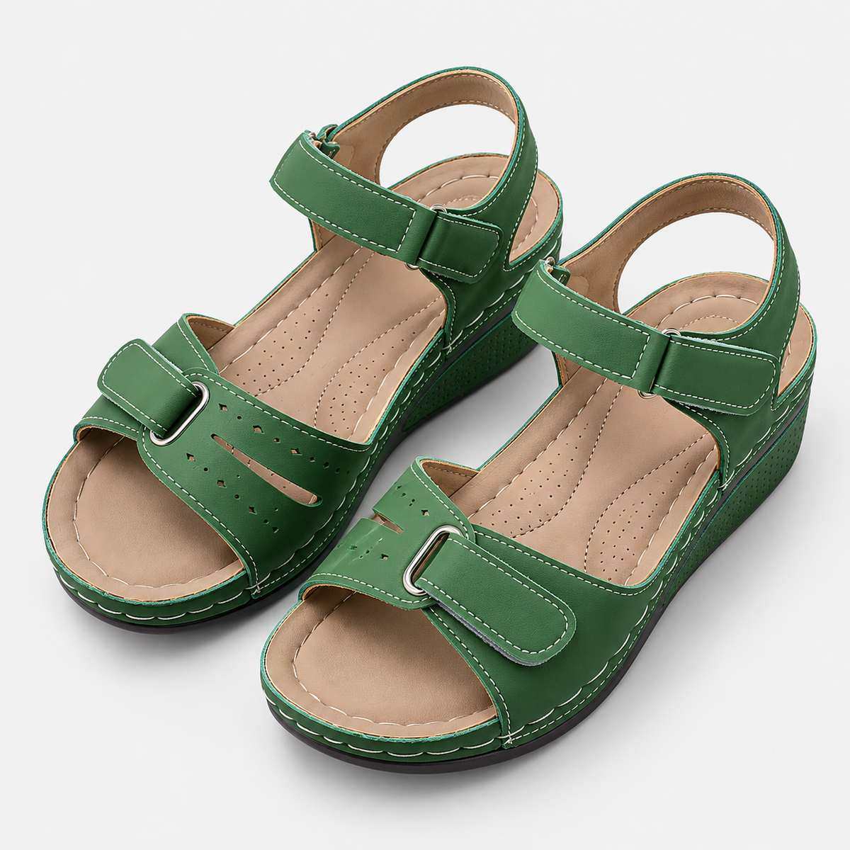 Elvane | Women's Orthopedic Sandals Cushioned Adjustable Walking Shoes
