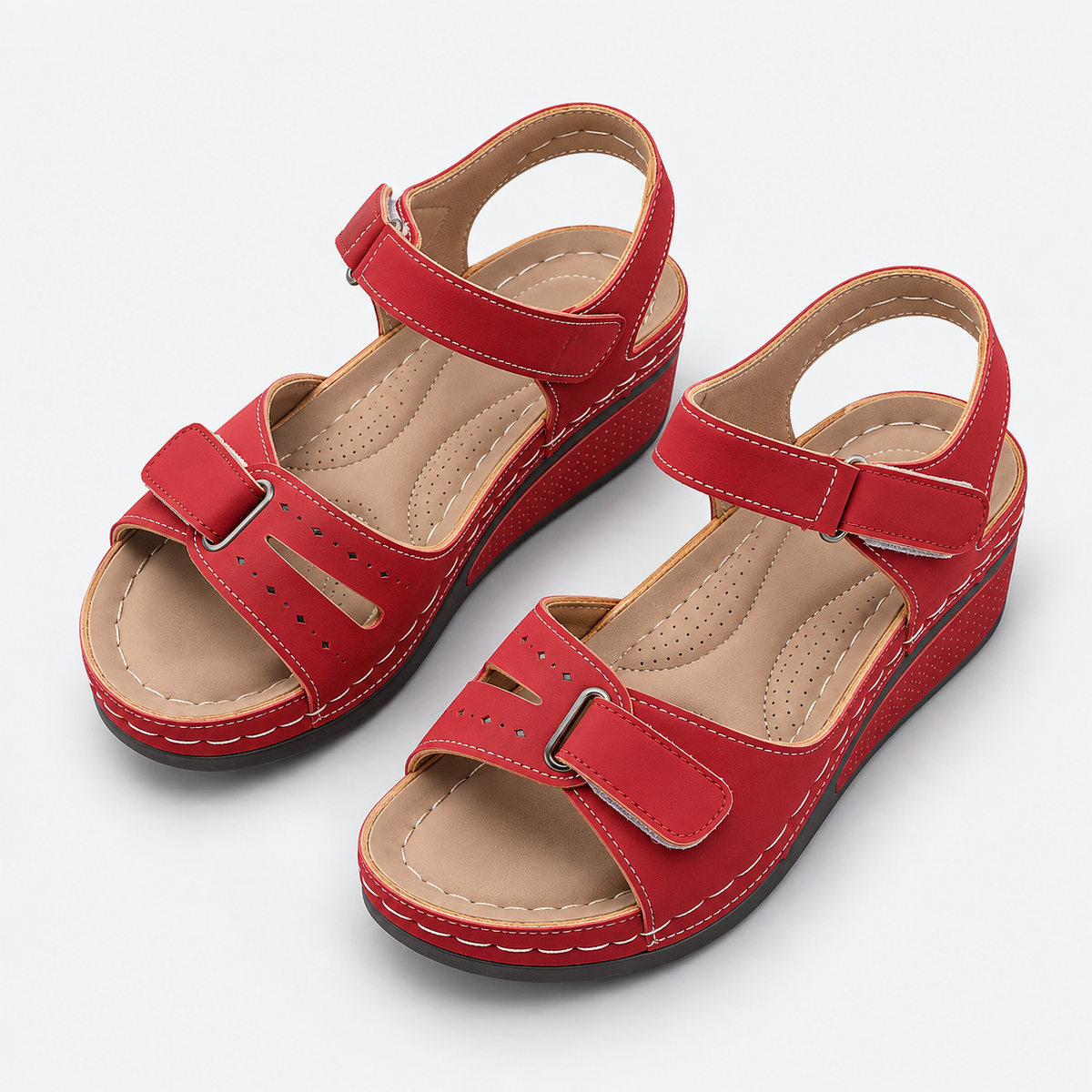 Elvane | Women's Orthopedic Sandals Cushioned Adjustable Walking Shoes